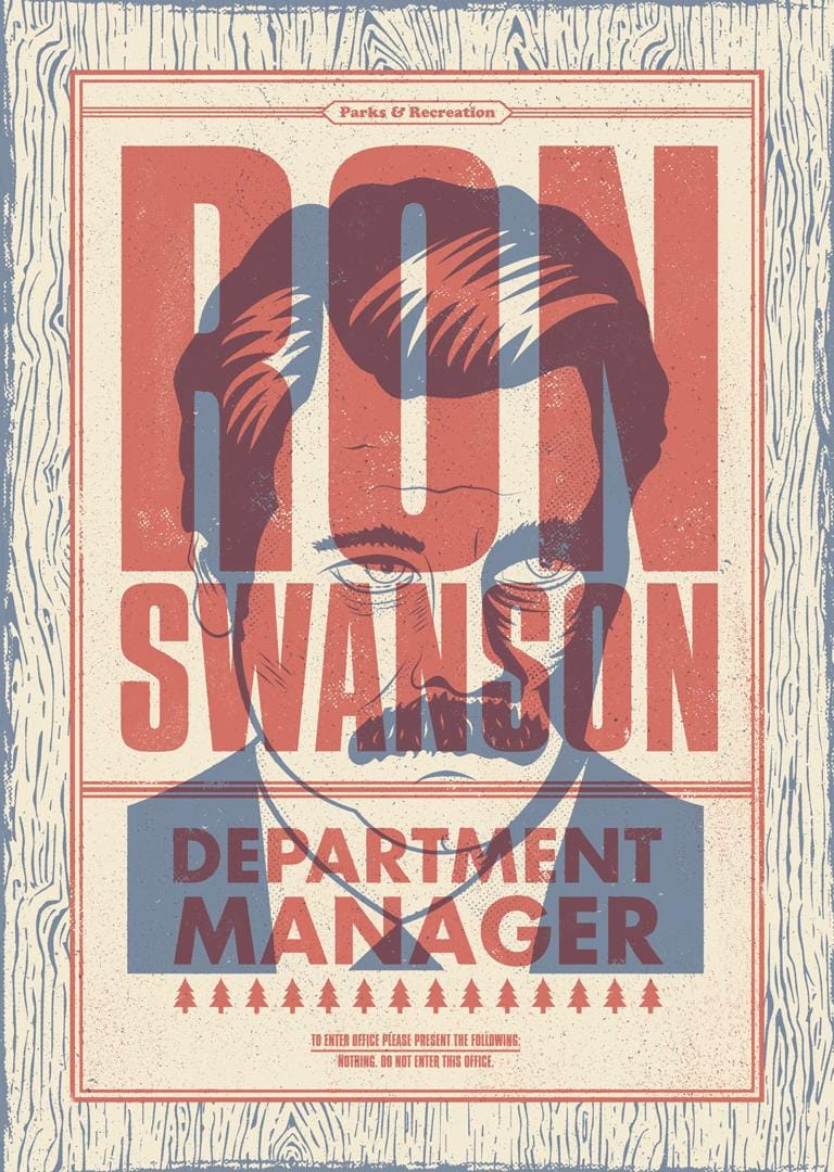 Ron Swanson Homage - image 2 - student project