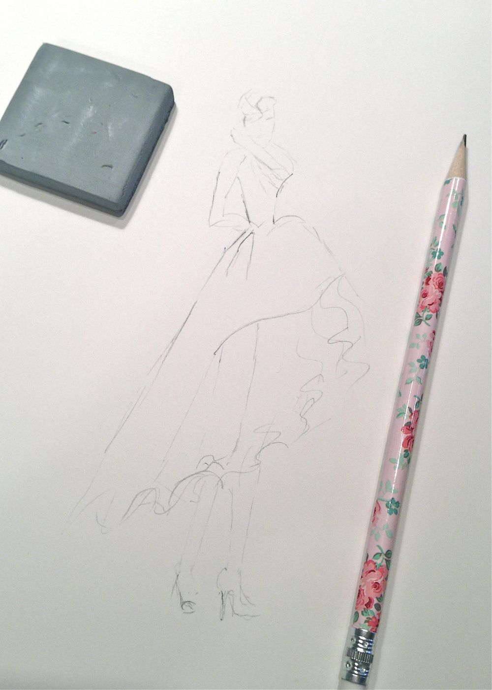 UPDATED WATERCOLOR - Inspiration Antoinette - image 10 - student project