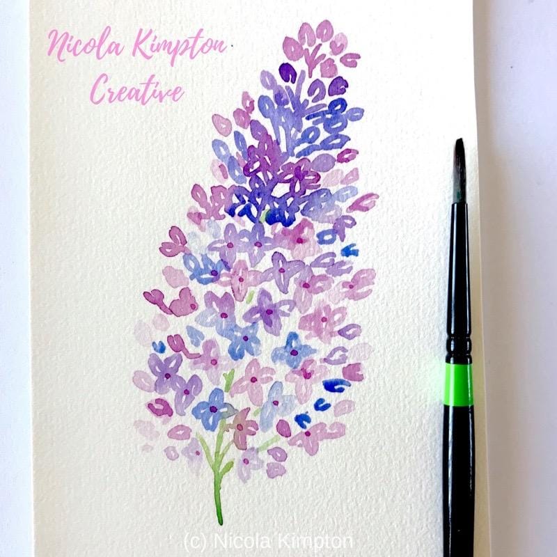 Lilac Painting - image 1 - student project