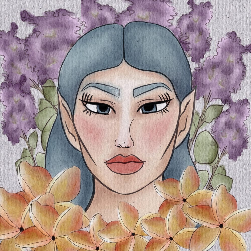 Digital watercolour - image 1 - student project