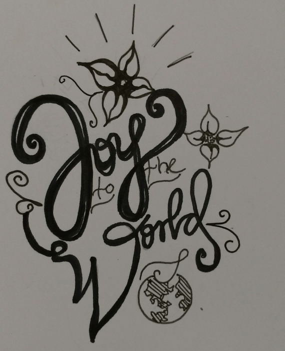 Quick lettering for Christmas cards - image 1 - student project