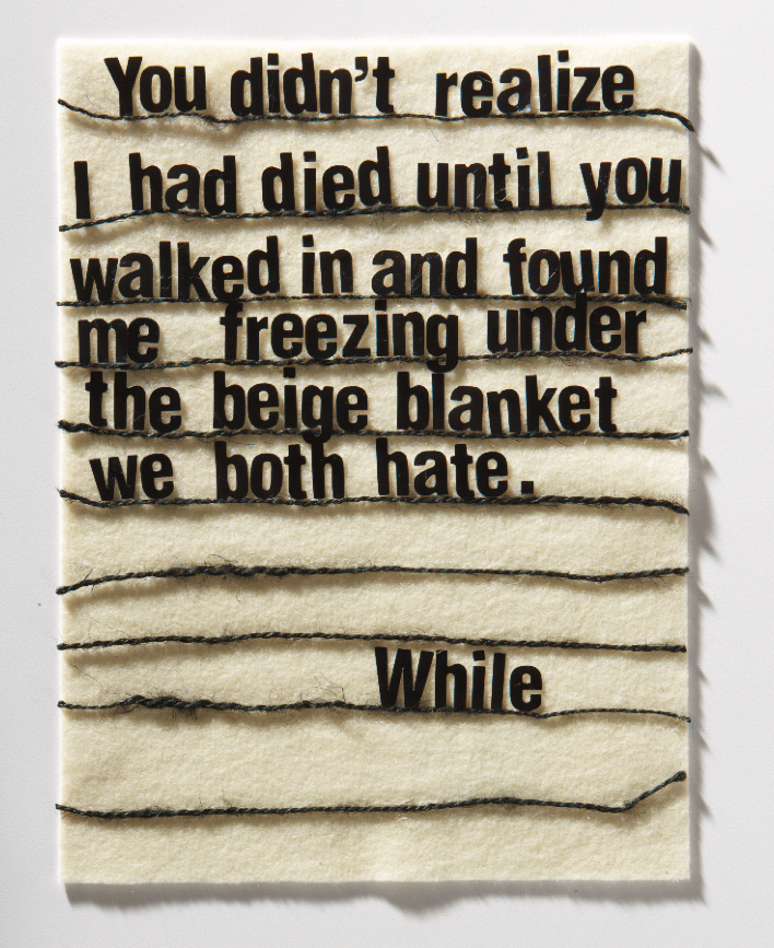 Fare Thee Well: A Visual Poem - image 1 - student project