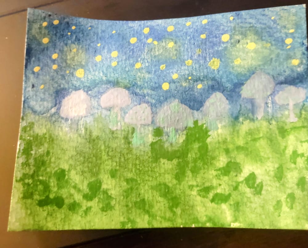 My little mushroom field - image 1 - student project