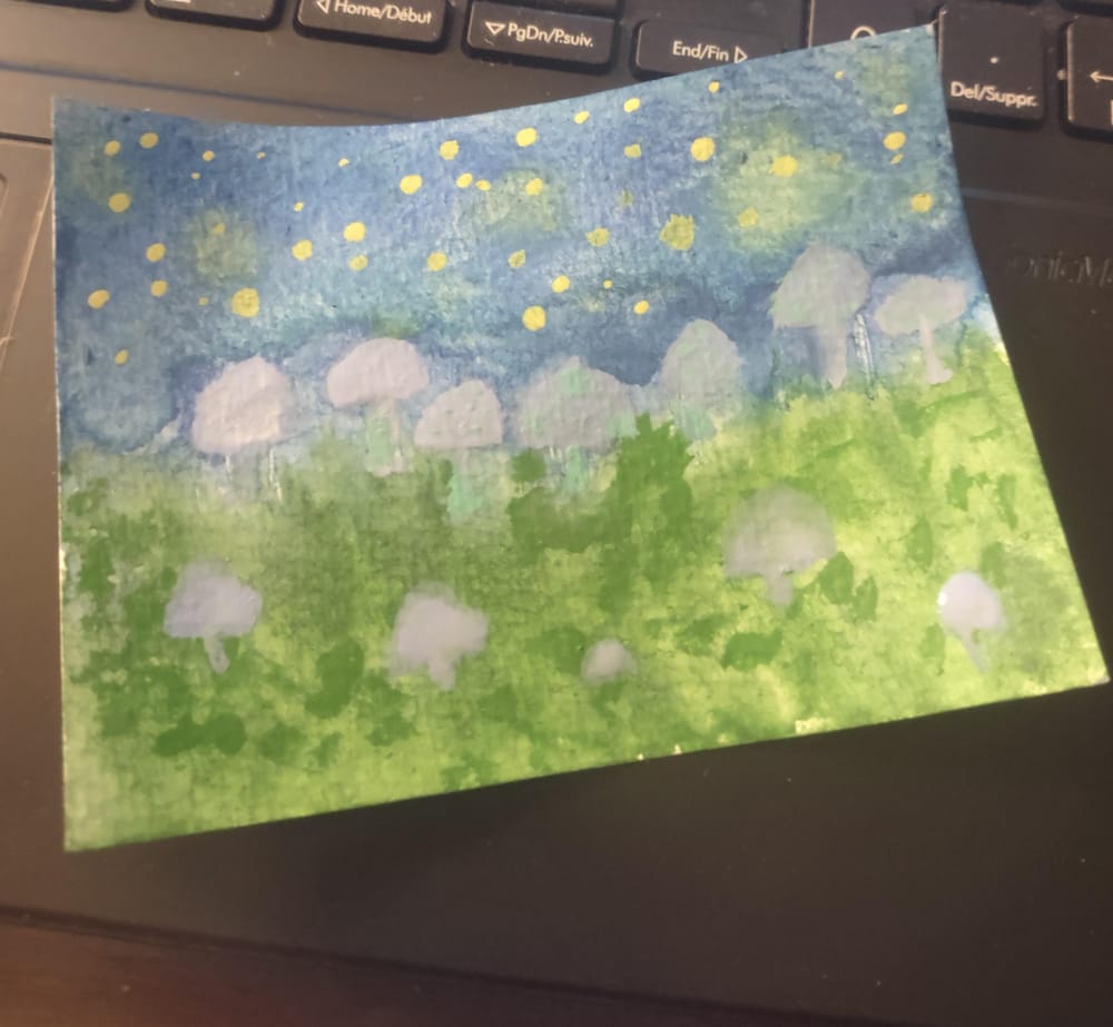 My little mushroom field - image 2 - student project