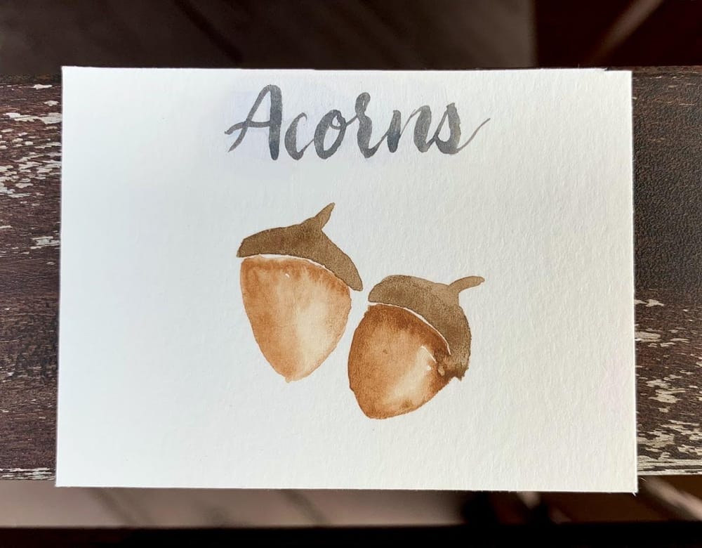 5 Fall Paintings - image 2 - student project
