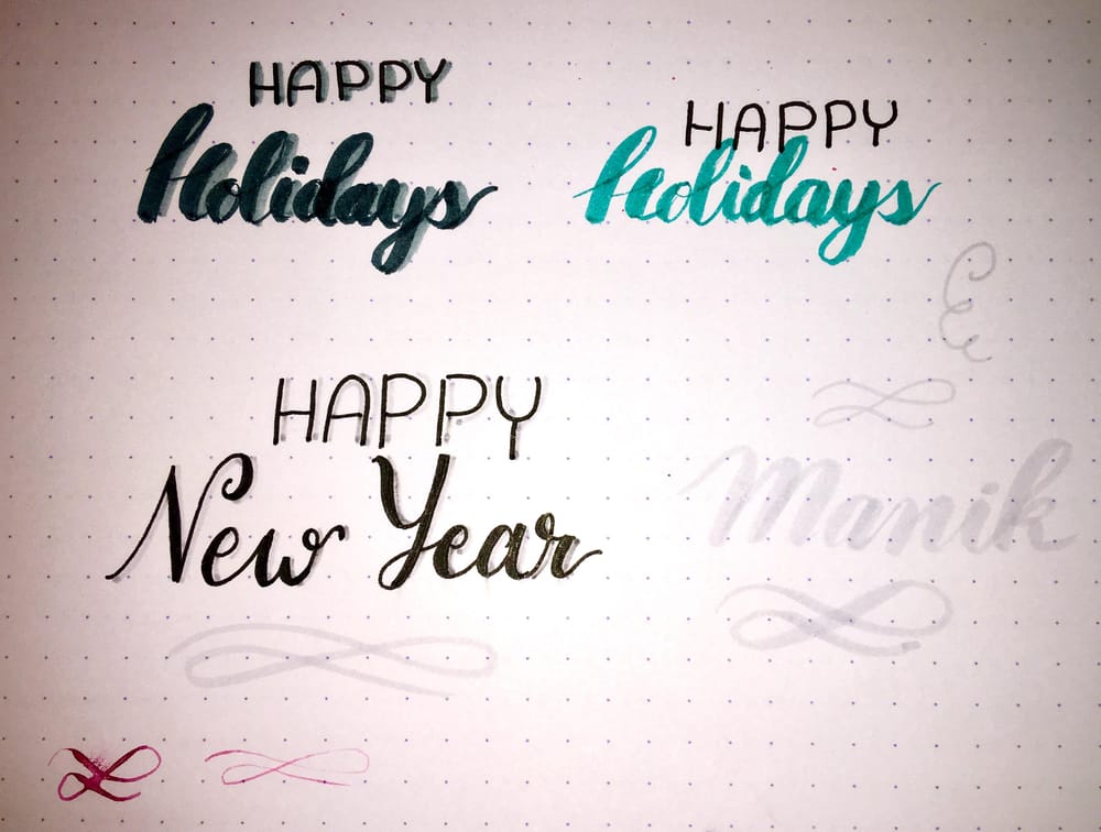 Hands on Calligraphy - image 1 - student project