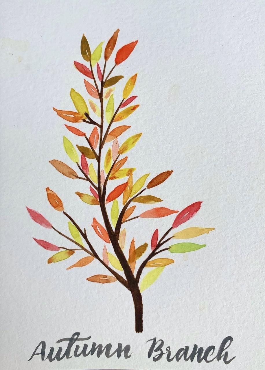 5 Fall Paintings - image 3 - student project