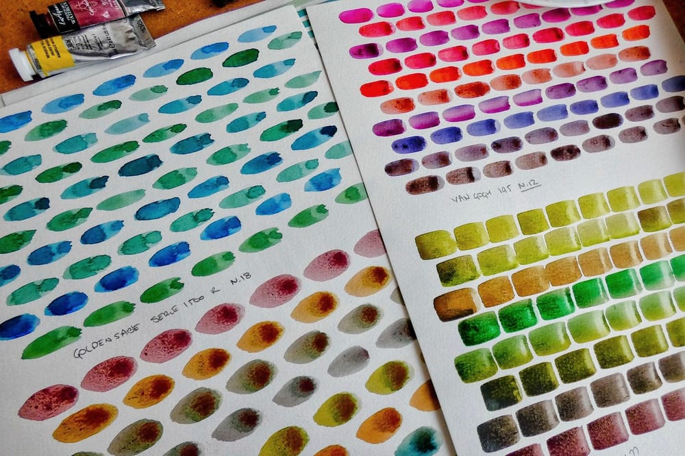 Swimming through drills and colours - image 4 - student project