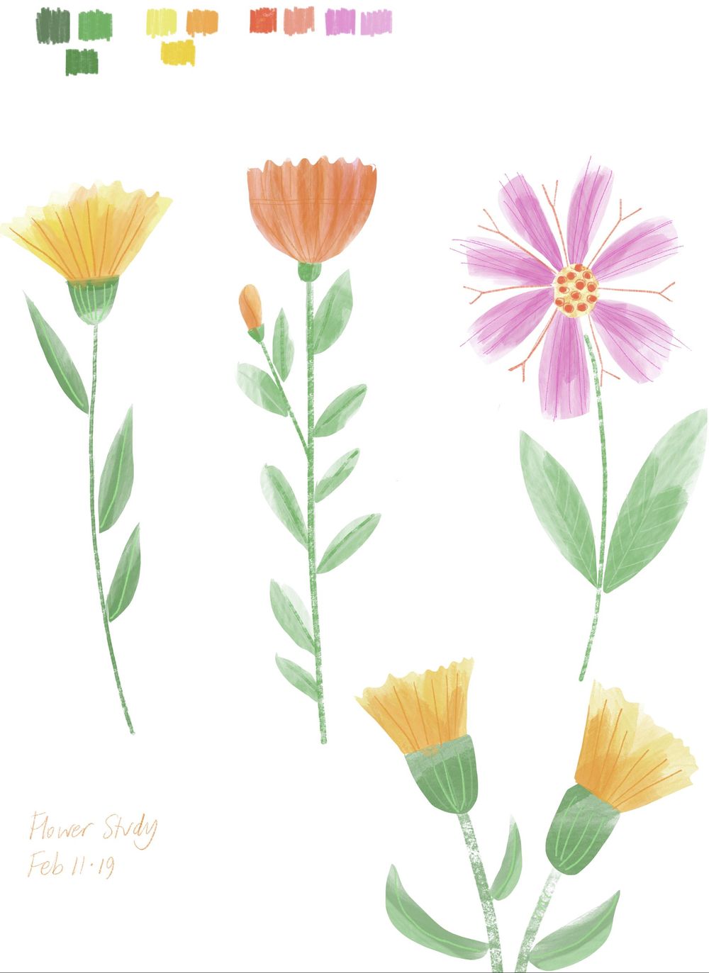Flowers and Flowers with Vase - image 3 - student project