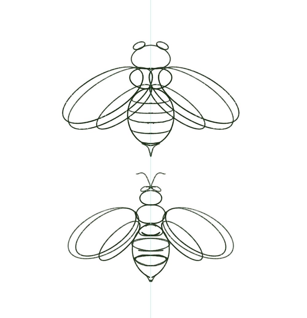 Bee Logo - Robyn M - image 1 - student project