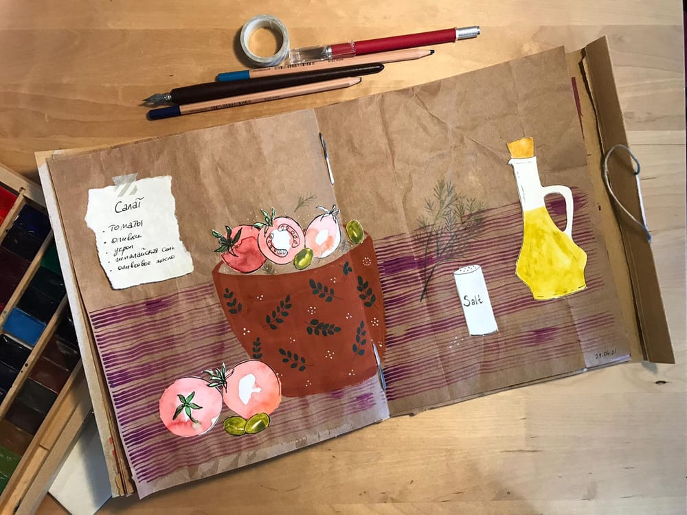 My sketchbook - image 6 - student project