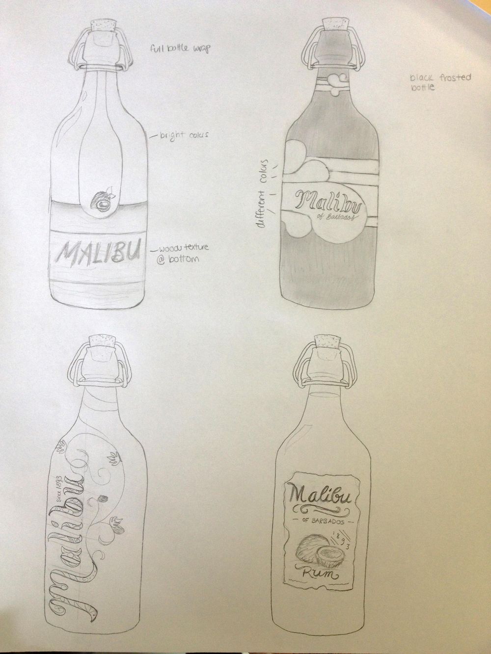 Malibu Rum - image 6 - student project
