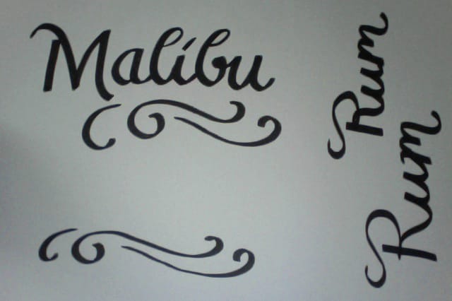 Malibu Rum - image 2 - student project