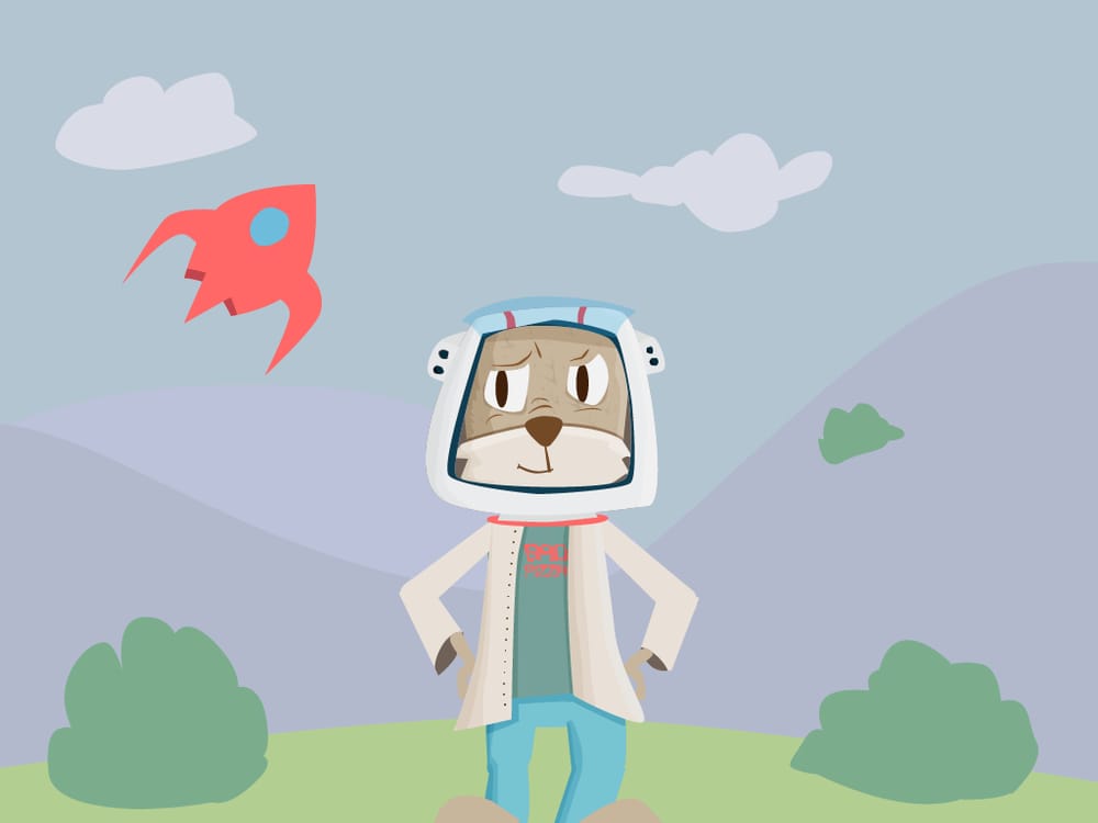 Astronaut Squirrel  - image 2 - student project
