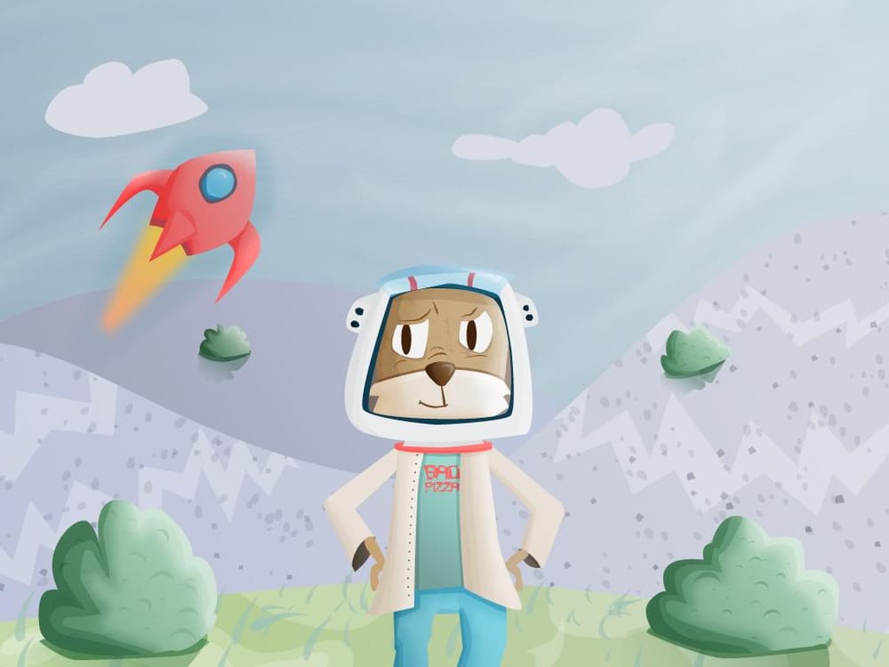 Astronaut Squirrel  - image 3 - student project