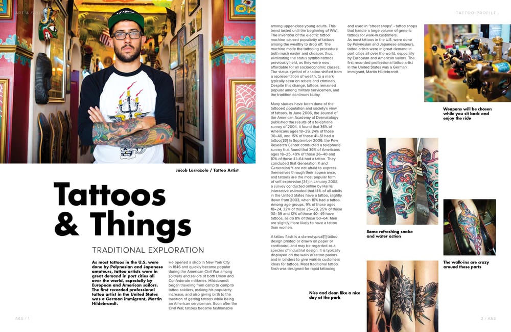 Tattoos & Things - image 1 - student project