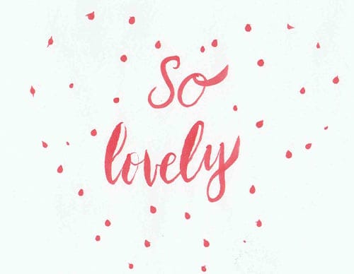 So Lovely - image 1 - student project