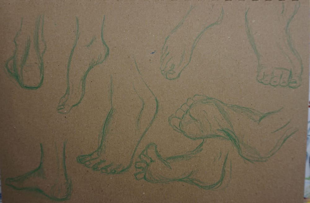 Drawing Feet - image 1 - student project