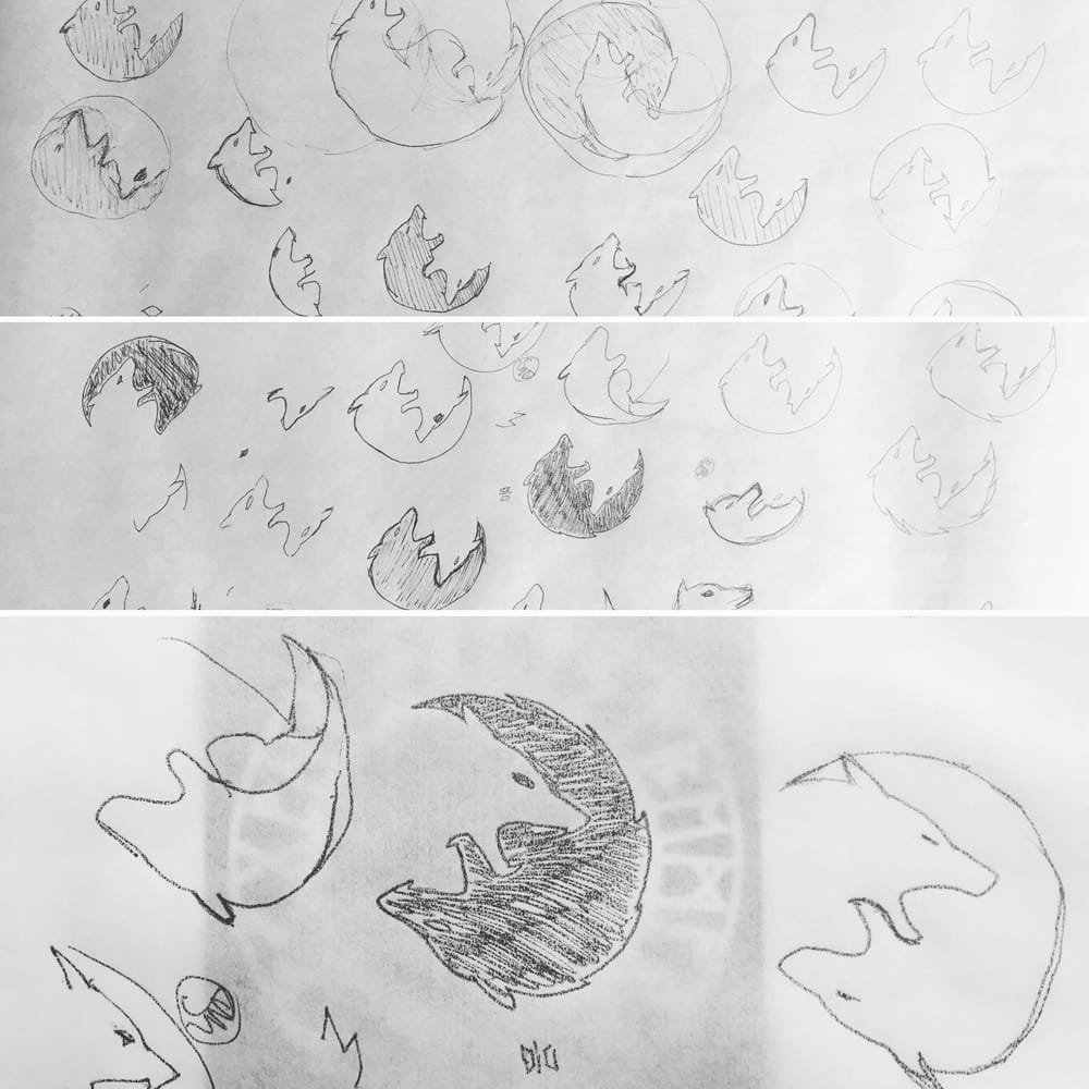 Two wolves - image 1 - student project