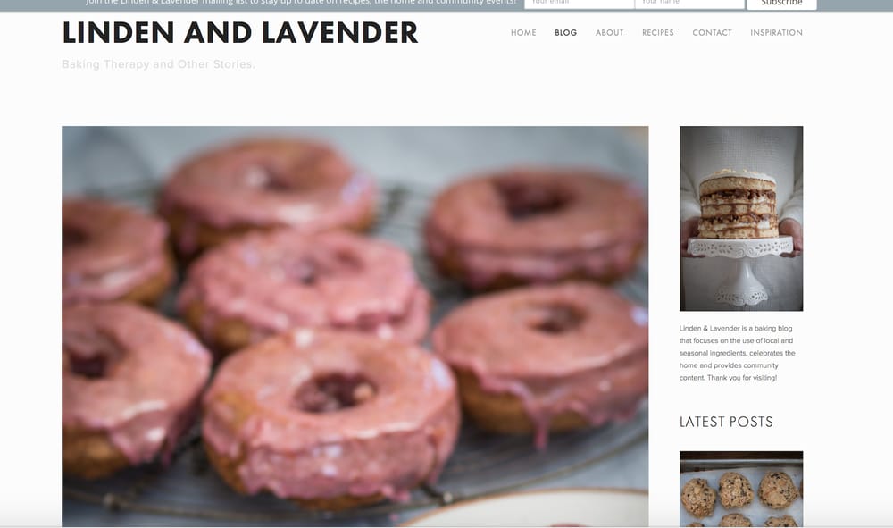 Linden & Lavender- Baking therapy and other stories - image 1 - student project