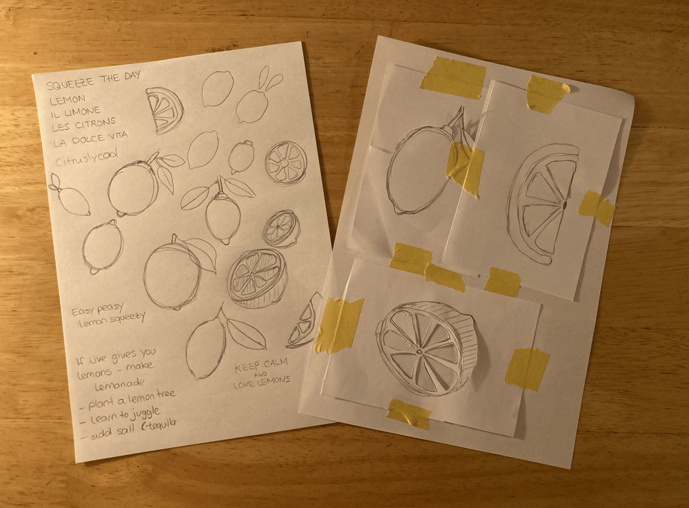 Lemons Poster - image 1 - student project