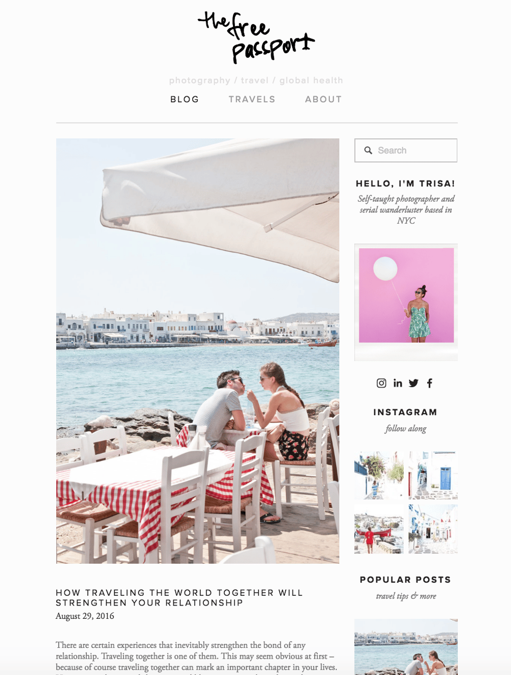 The Free Passport | Travel + Visual Storytelling Blog - image 1 - student project