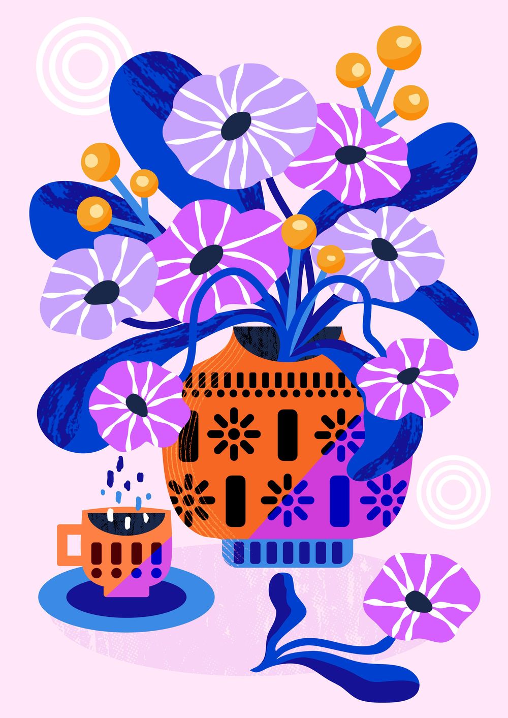 Vector Botanical Poster - image 4 - student project