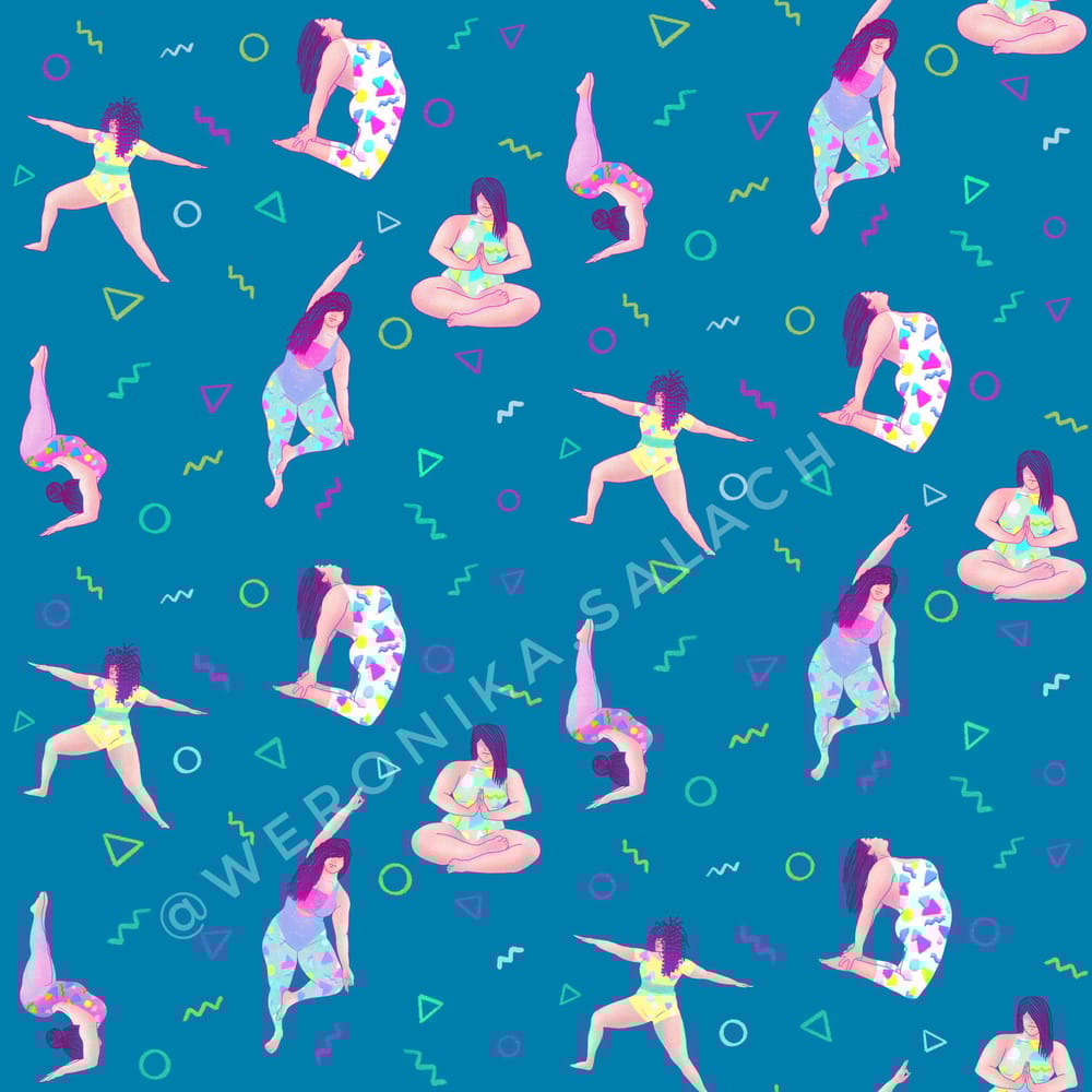 Curvy yoginis - image 1 - student project