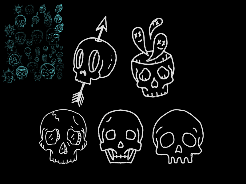 My Skulls!!! - image 3 - student project