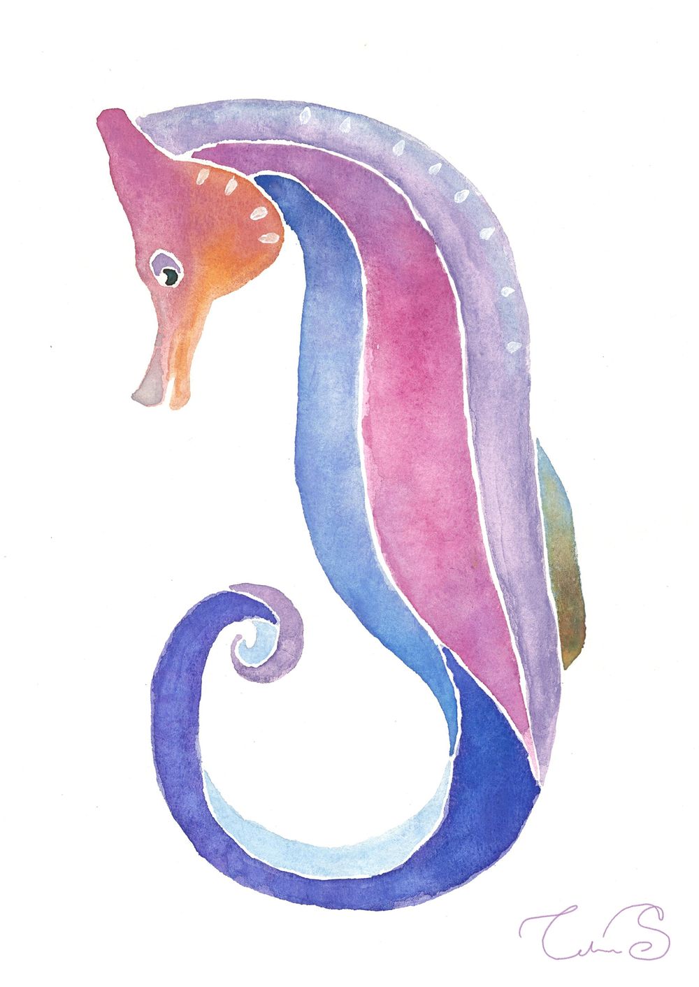 Watercolors with a modern twist - image 1 - student project
