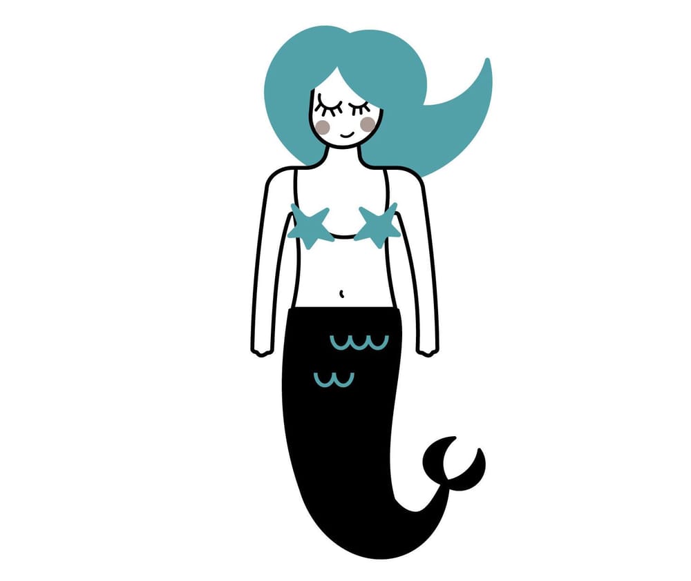 Mermaid (no pen tool) - image 2 - student project