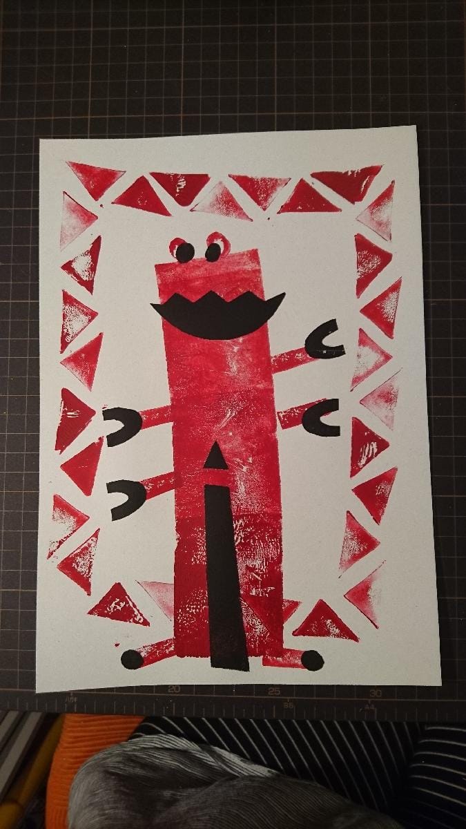 My stencil prints - image 2 - student project
