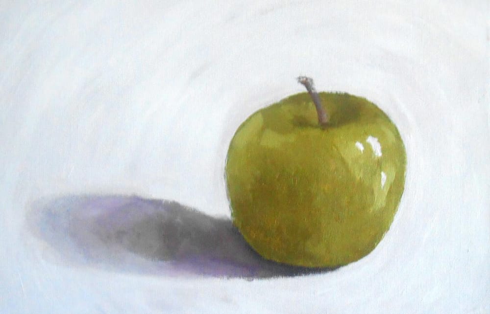 Muted Painted Apple - image 1 - student project