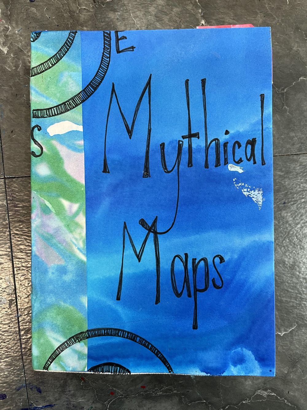 Mythical Land Maps and Handmade Map Sketchbook - image 1 - student project