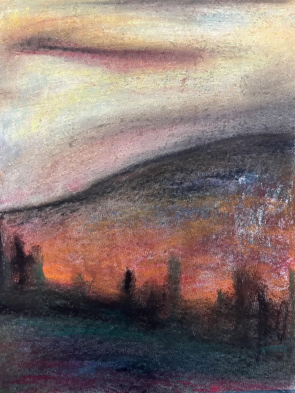 Edvard Munch Inspired Landscapes - image 3 - student project