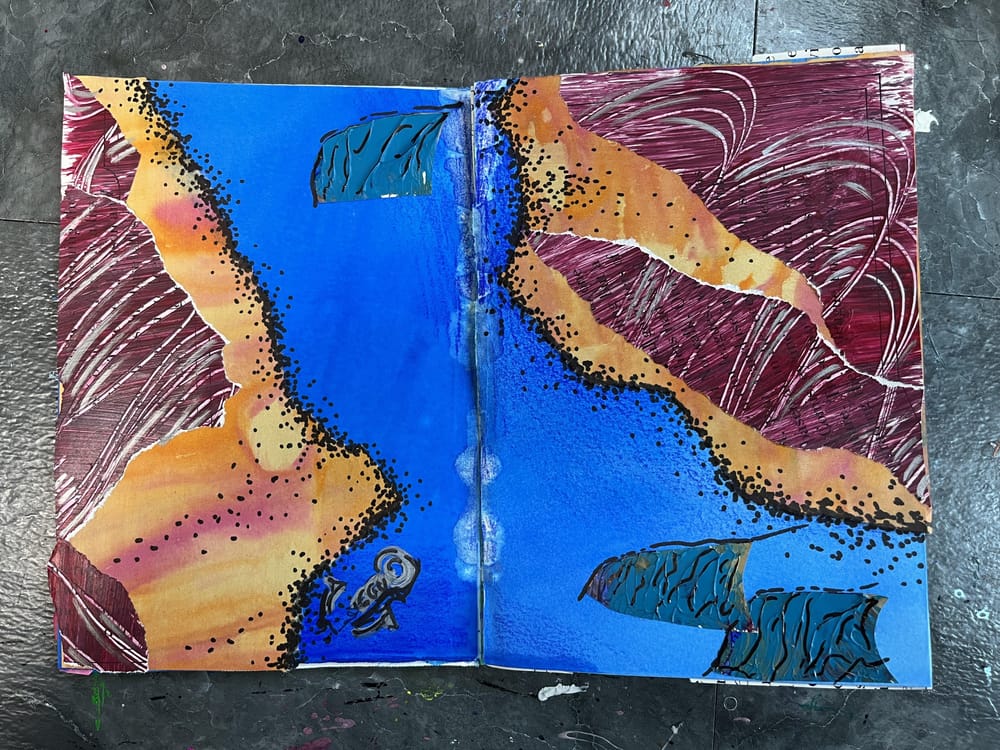 Mythical Land Maps and Handmade Map Sketchbook - image 4 - student project