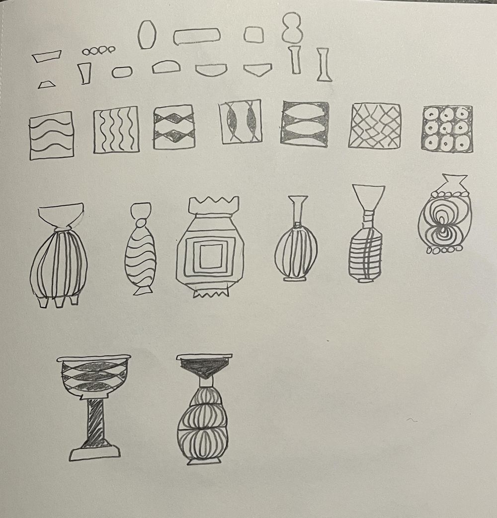 Vessel sketches and idea generation - image 1 - student project