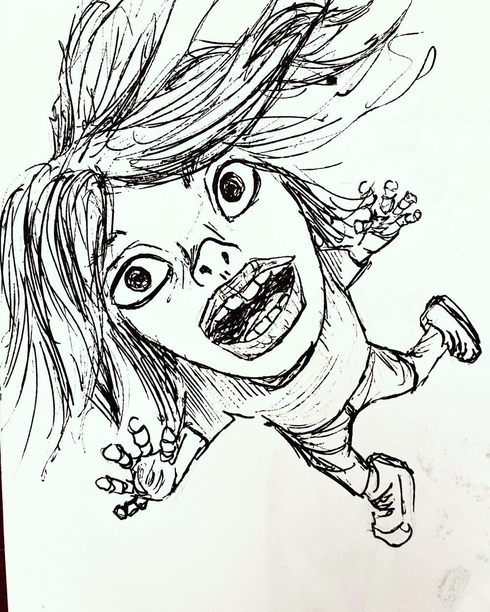 Inking techniques applied to Inktober drawings - image 3 - student project