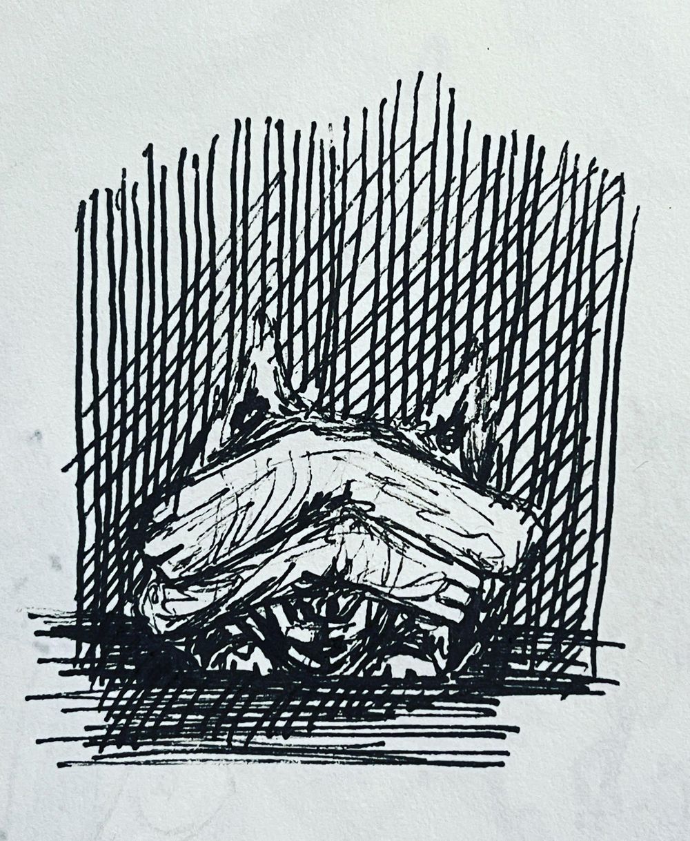 Inking techniques applied to Inktober drawings - image 4 - student project