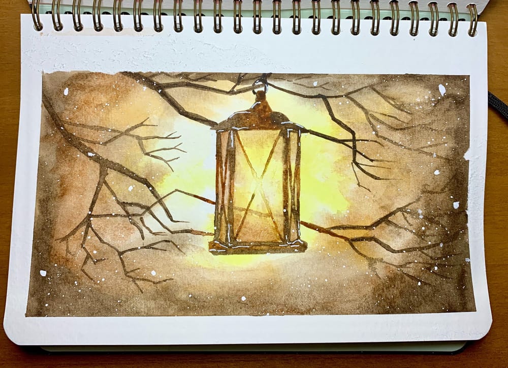 Sunday Painting Winter Holiday Cards - image 1 - student project