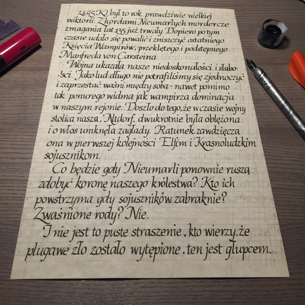 Practicing on a text written for RPG session is demanding! - image 4 - student project