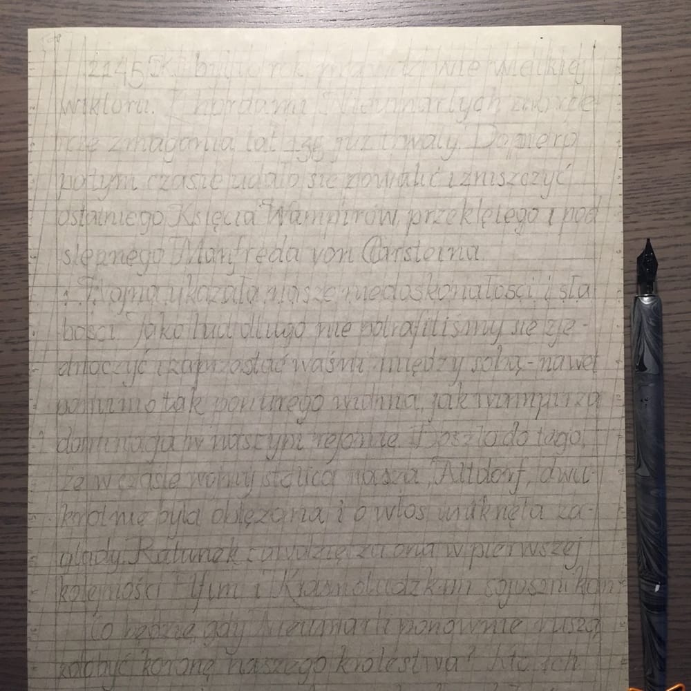 Practicing on a text written for RPG session is demanding! - image 2 - student project