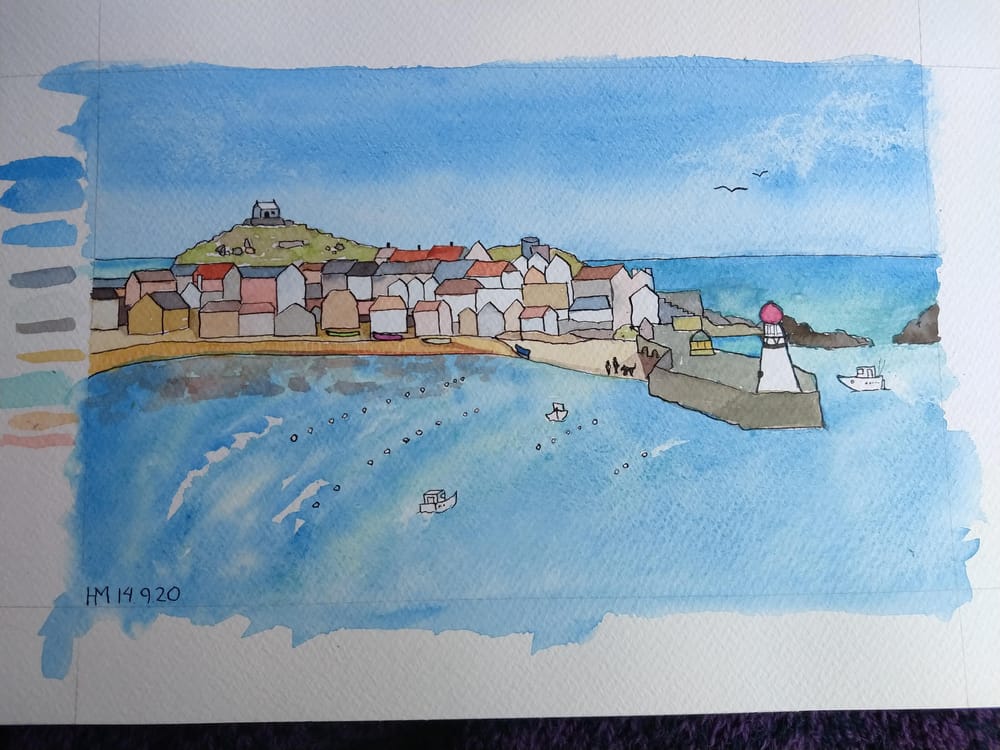 St. Ives Harbour - image 2 - student project