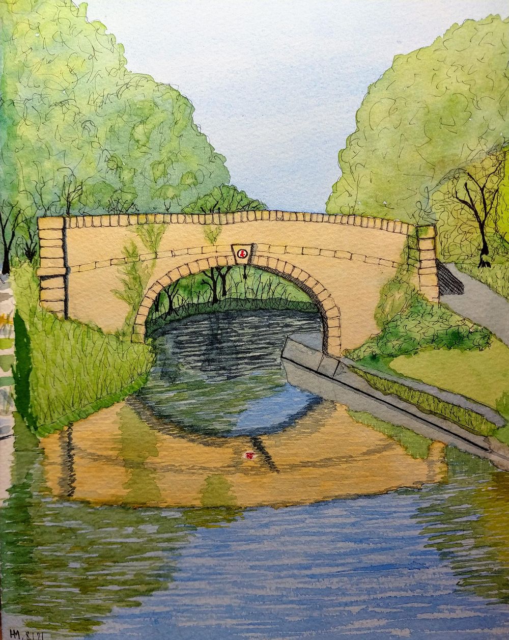 Painting Water & Reflexions - image 6 - student project