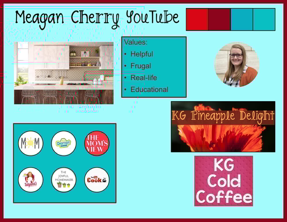 Mood board for YouTube Client - image 1 - student project