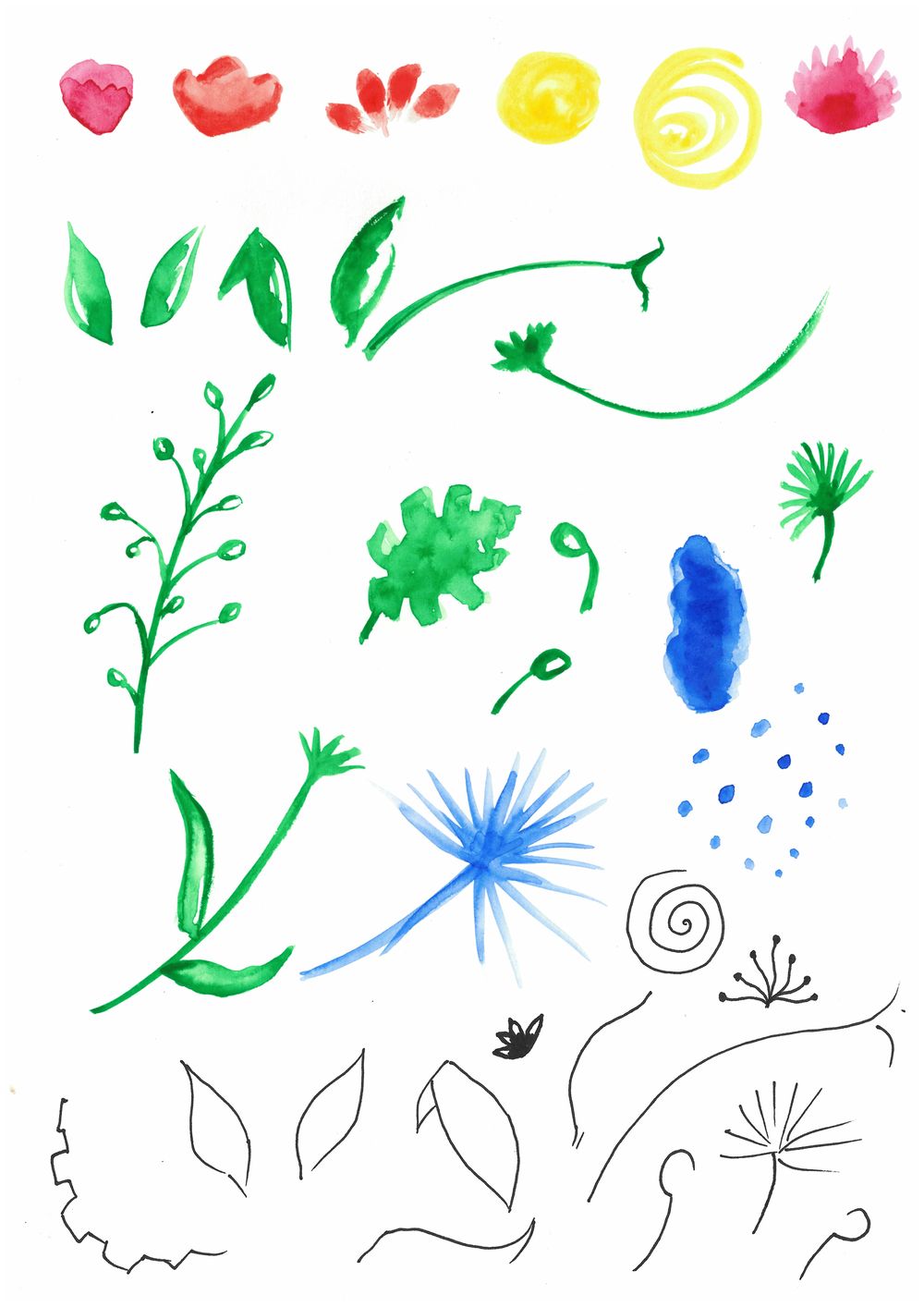 The first ever attempt at pattern design - image 2 - student project