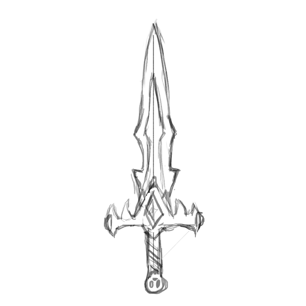 Death Knight Sword - image 1 - student project