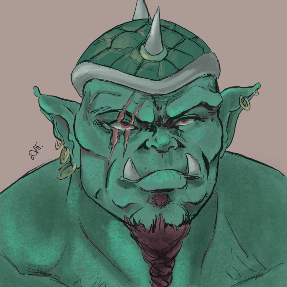 Green ogre and practice - image 1 - student project