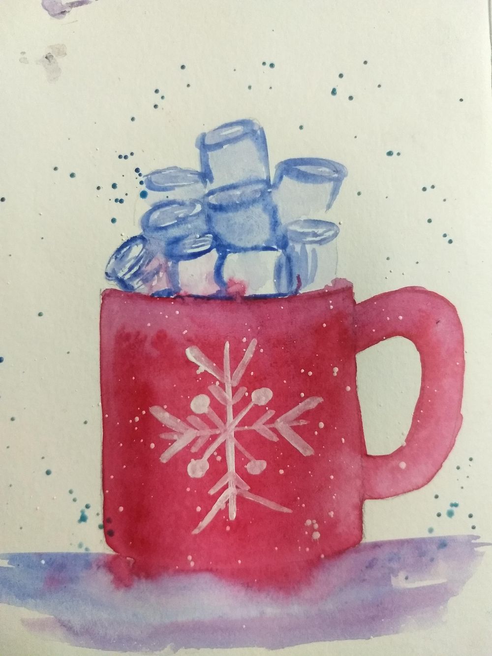 Christmas postcards with Eswari - image 3 - student project