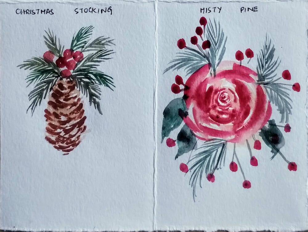 Watercolor gift tags with Jenny - image 4 - student project